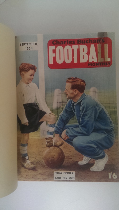 EDITOR - Charles Buchan's Football Monthly Sept 1954 - Aug 1955