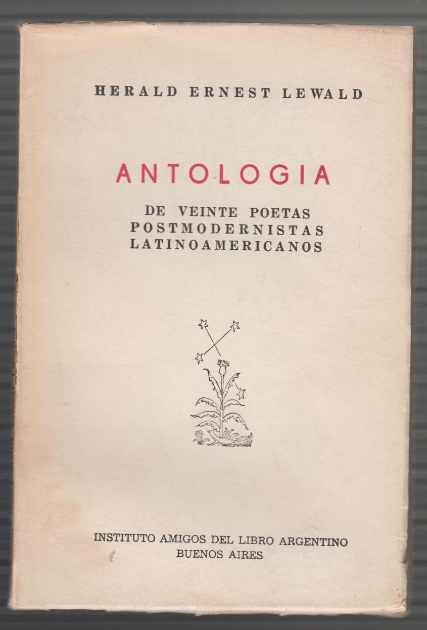Image for Antologia: De Veinte Poetas Postmodernistas Latino Americanos