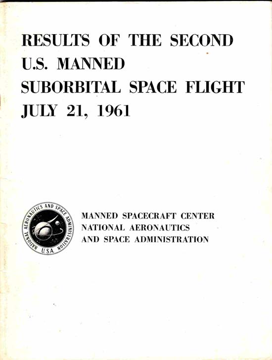 Image for Results of the Second U. S. Manned Suborbital Space Flight, July 21, 1961