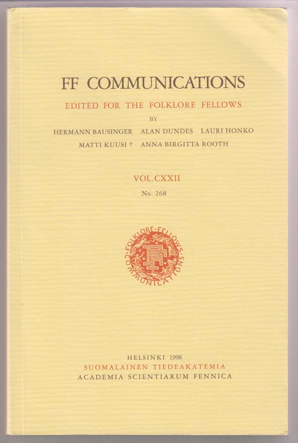 Image for Der Estnische Volkskalender:  FF Communications: Vol. CXXII No. 268