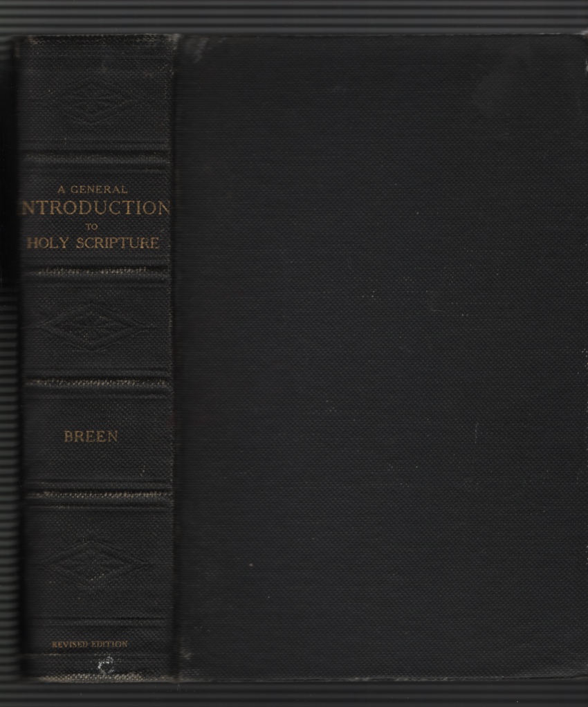 Image for A General Introduction to the Study of Holy Scripture