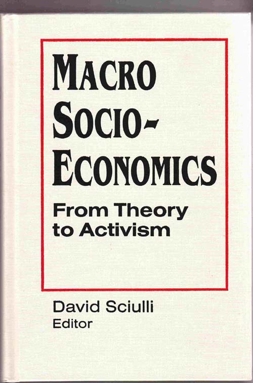Image for Macro Socio-Economics: From Theory to Activism