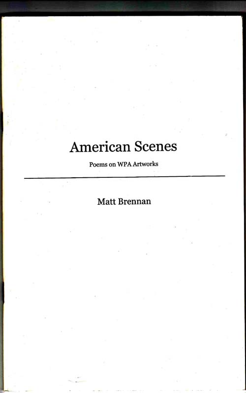 Image for American Scenes: Poems on WPA Artworks