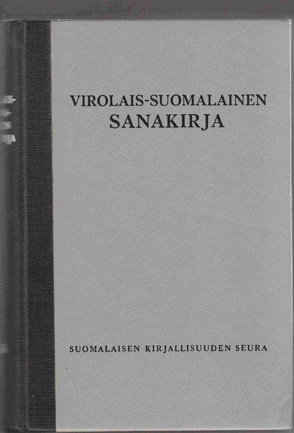 Image for Virolais-Suomalainen Sanakirja (Eesti-Soome Sonaraamat)