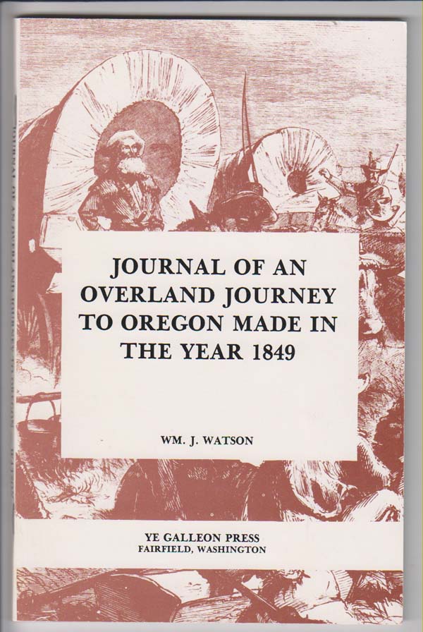 Image for Journal of an Overland Journey to Oregon Made in the Year 1849