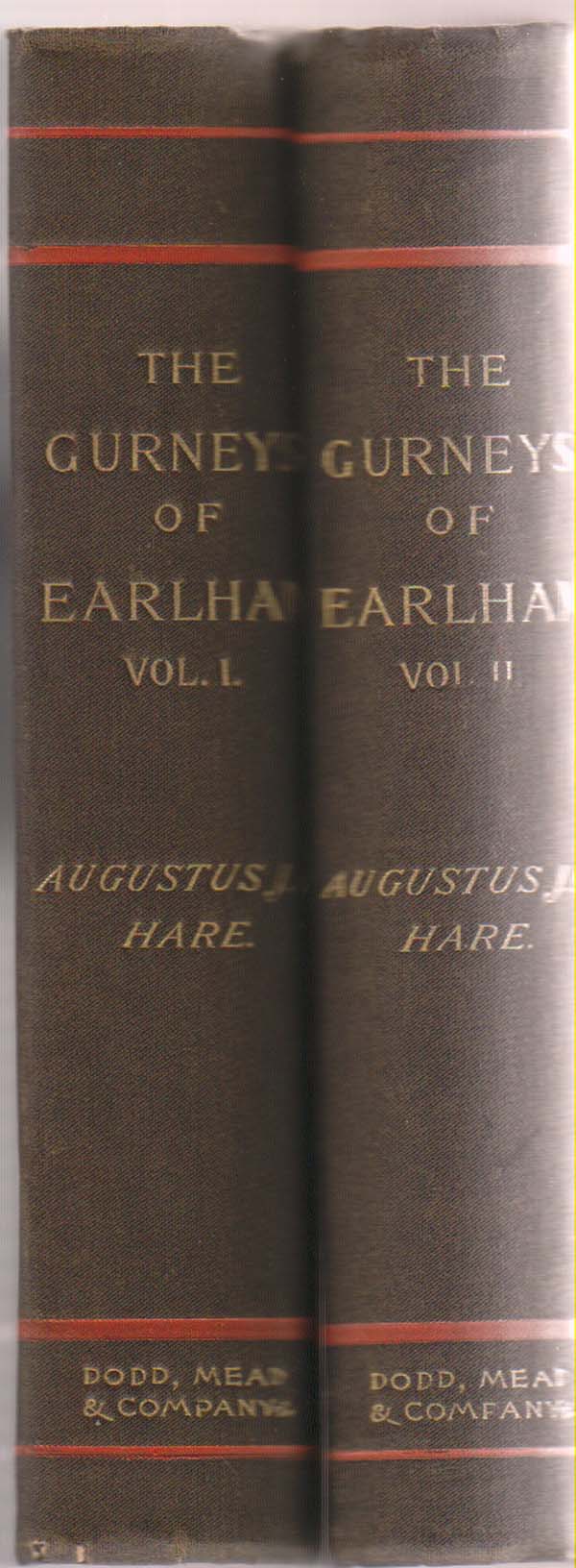 Image for The Gurneys of Earlham Volume I and II:   (2 Volume Set)