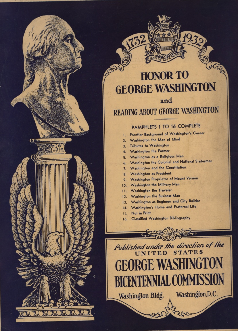 Image for Honor to George Washington and 16 Readings