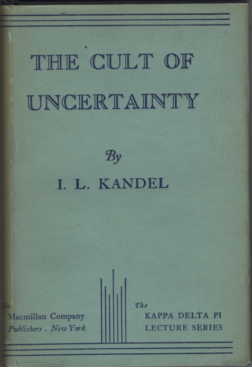 Image for The Cult of Uncertainty,