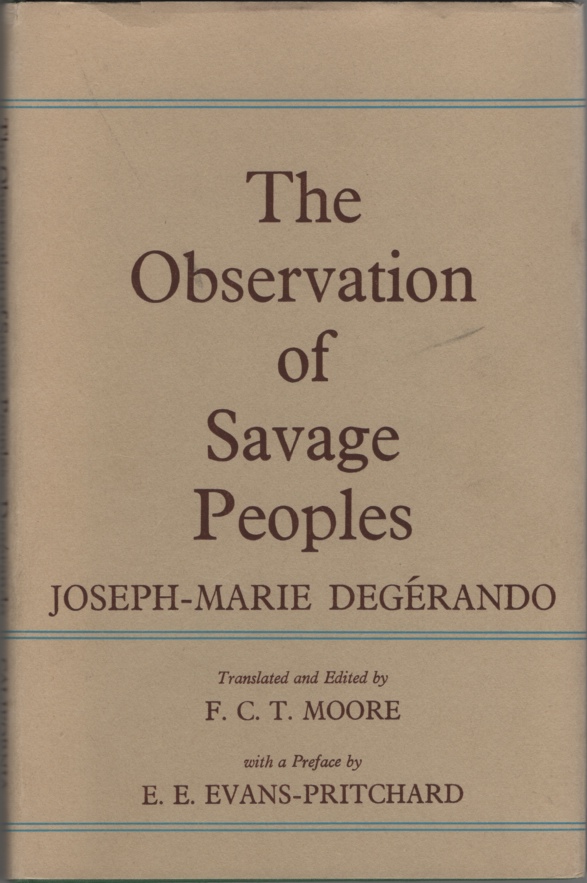 Image for The Observation of Savage Peoples