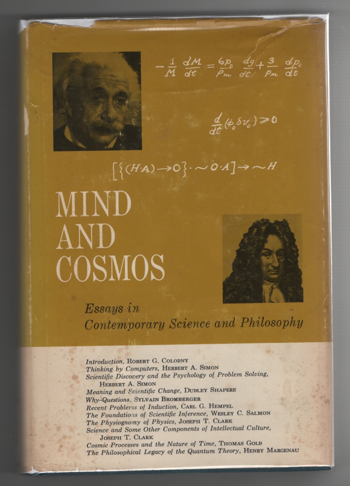 Image for Mind and Cosmos Essays in Contempory Science and Philosophy