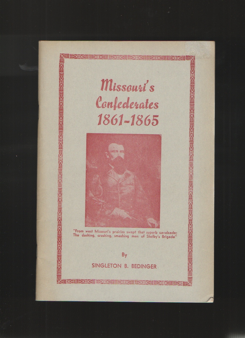 Image for Missouri's Confederates, 1861-1865,