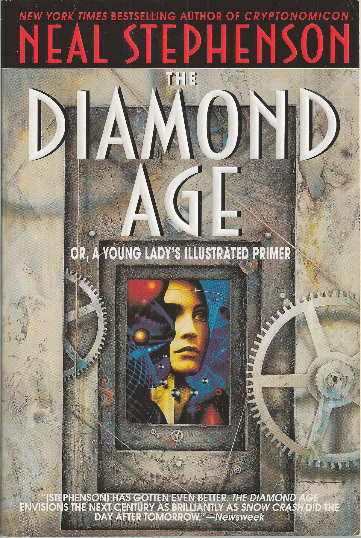 STEPHENSON, NEAL - Diamond Age, the or, a Young Lady's Illustrated Primer