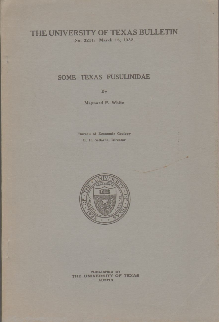Image for SOME TEXAS FUSULINIDAE