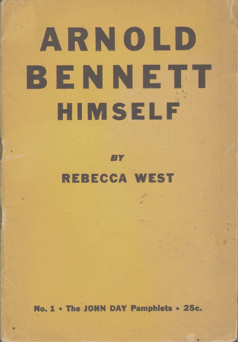 Image for ARNOLD BENNETT HIMSELF No. 1 The John Day Pamplets