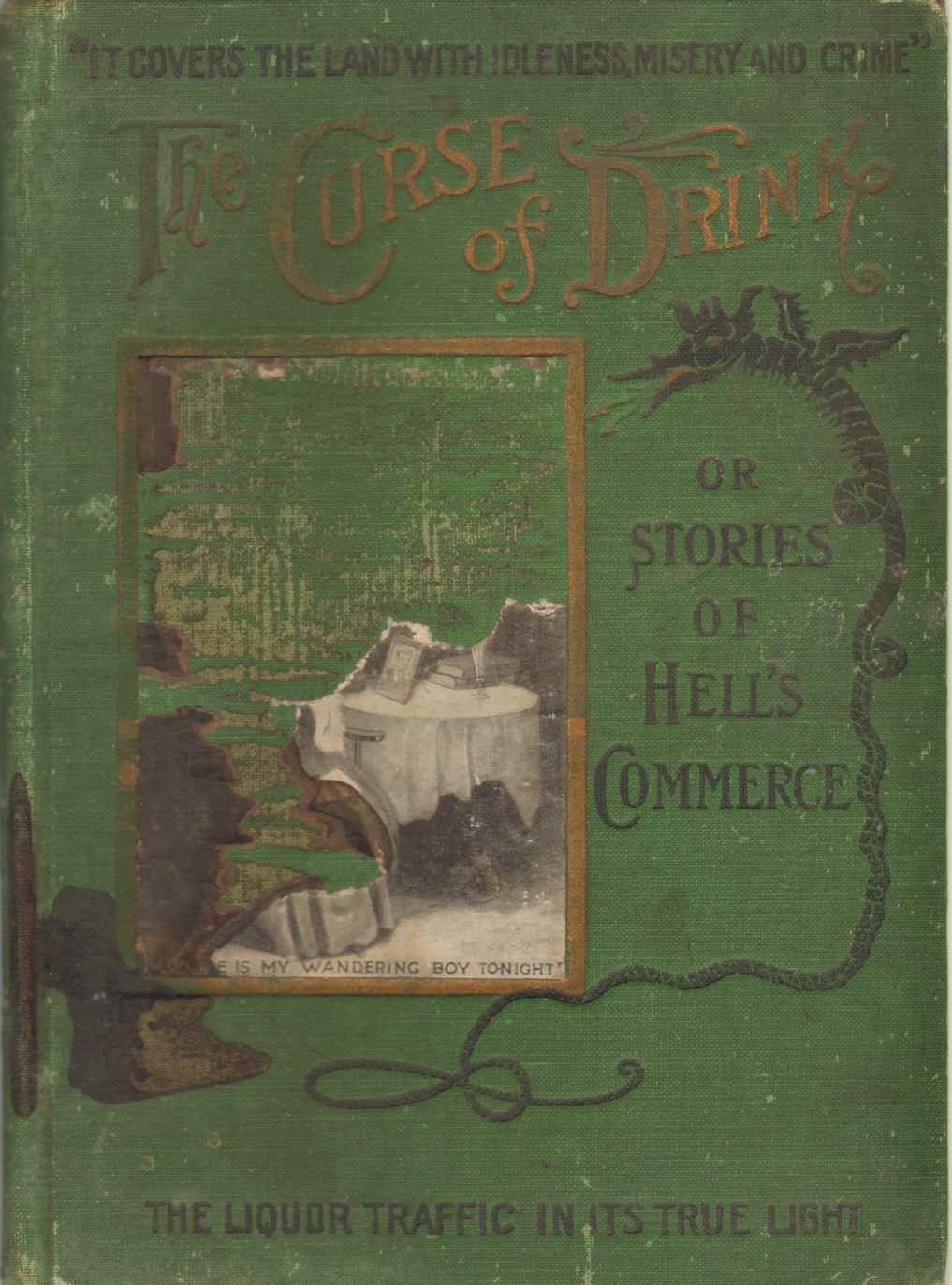 Image for THE CURSE OF DRINK OR, STORIES OF HELL'S COMMERCE Salesman's Sample