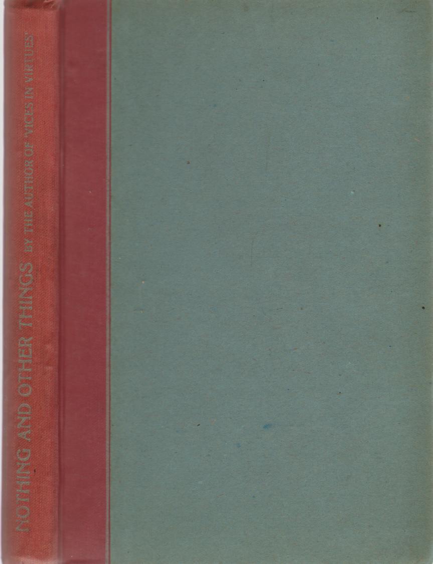 Image for NOTHING AND OTHER THINGS