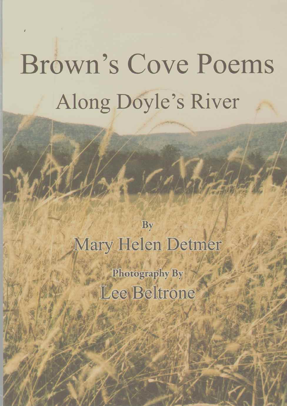 Image for BROWN'S COVE POEMS Along Doyle's River