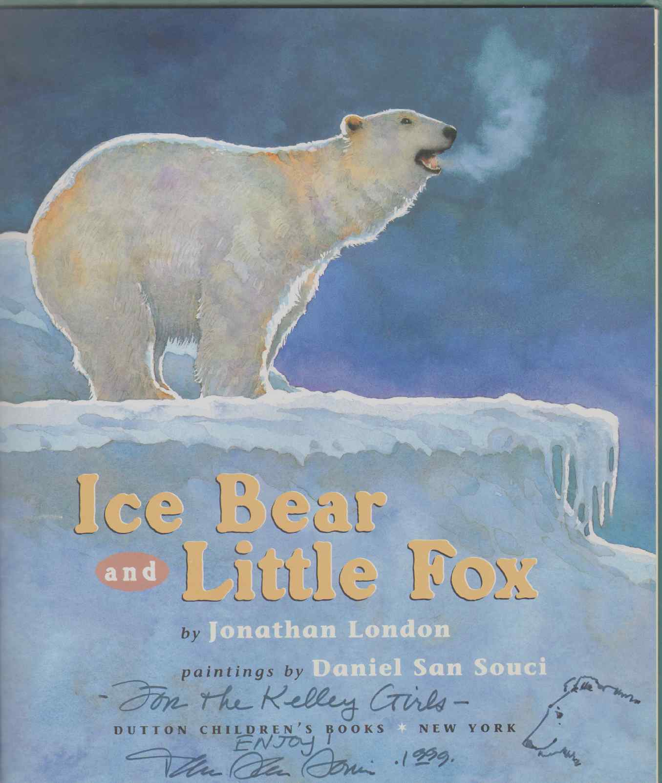 Image for ICE BEAR AND LITTLE FOX