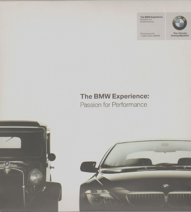 Image for BMW THE ULTIMATE DRIVING MACHINE Contains the BMW Experience - Passion for Performance - 5 Dvds; Uniquely BMW; BMW Welcome - Ownership Experience