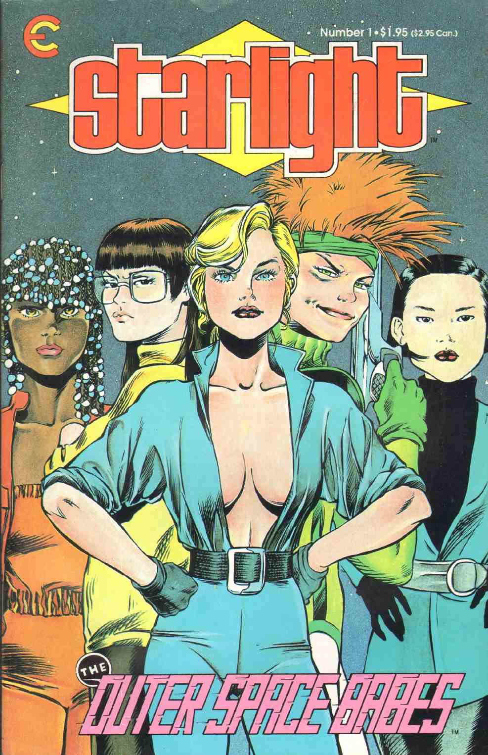 Image for STARLIGHT THE OUTER SPACE BABES #1 October 1987