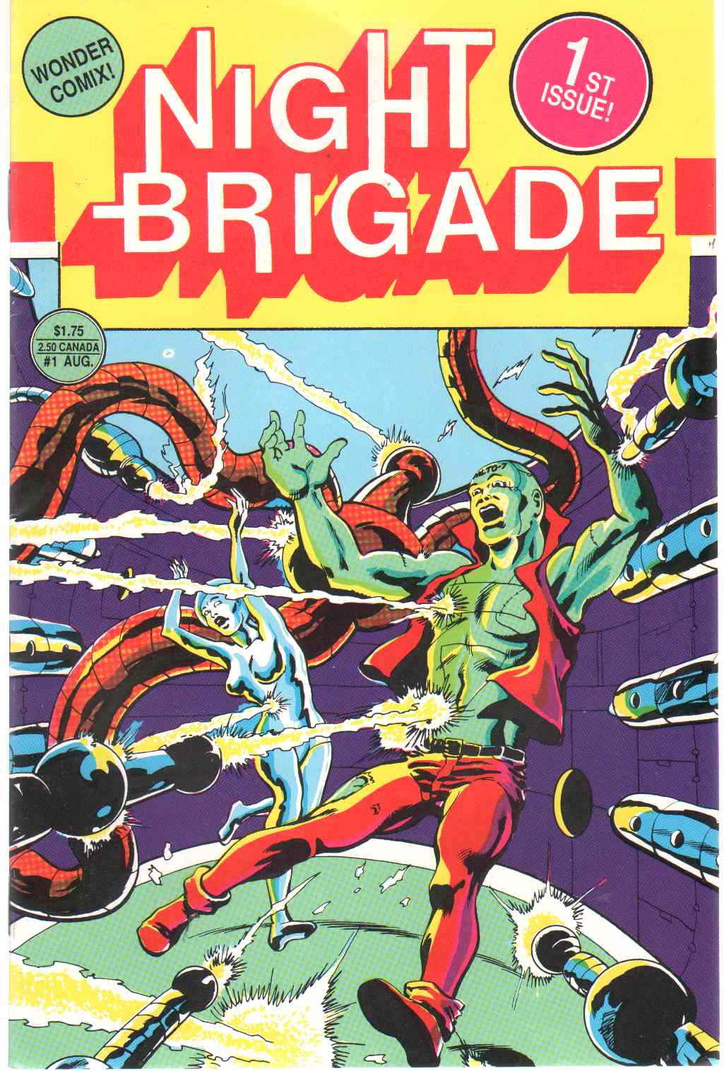 Image for NIGHT BRIGADE Volume 1, Number 1. August 1987