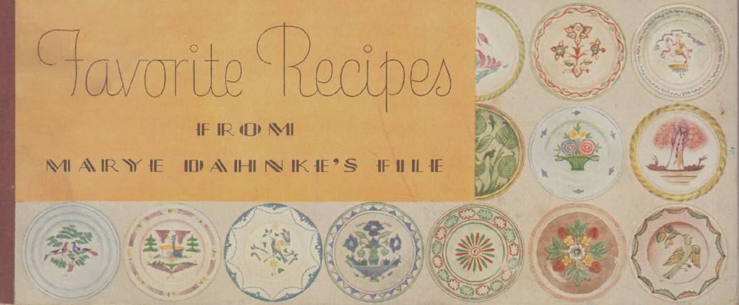 Image for FAVORITE RECIPES FROM MARY DAHNKE'S FILE