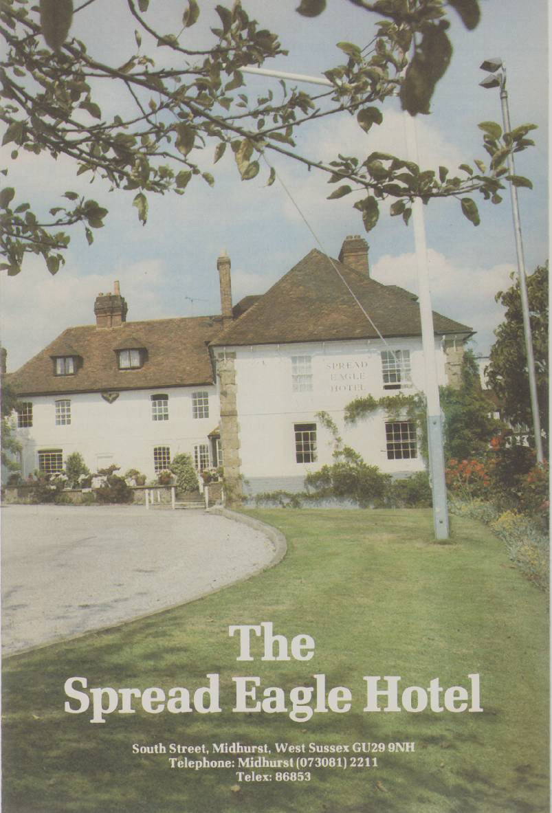THE SPREAD EAGLE HOTEL The Story of a 15th Century Midhurst Coaching Inn