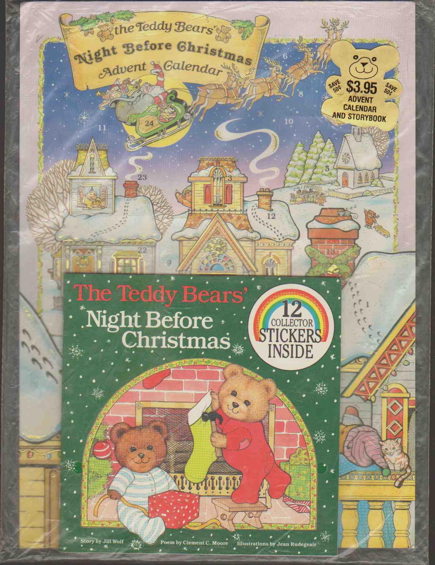 Image for THE TEDDY BEARS' NIGHT BEFORE CHRISTMAS/GIFT PAK