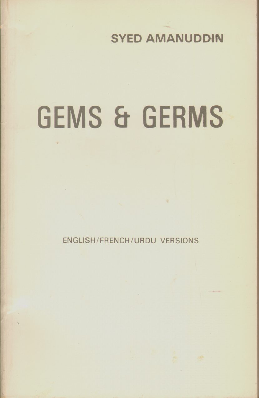 Image for GEMS & GERMS English/French/Urdu Versions