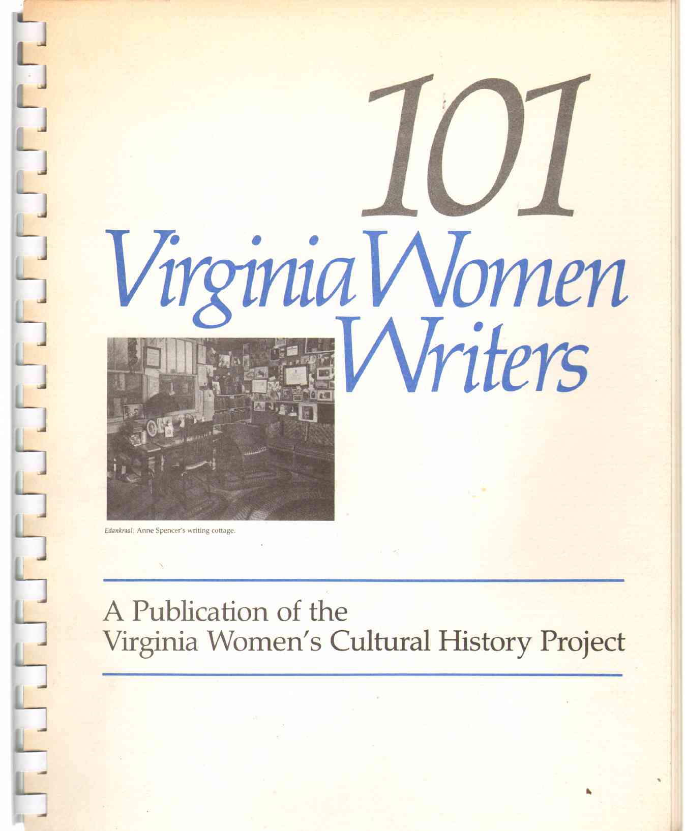 Image for 101 VIRGINIA WOMEN WRITERS A Select Bibliography