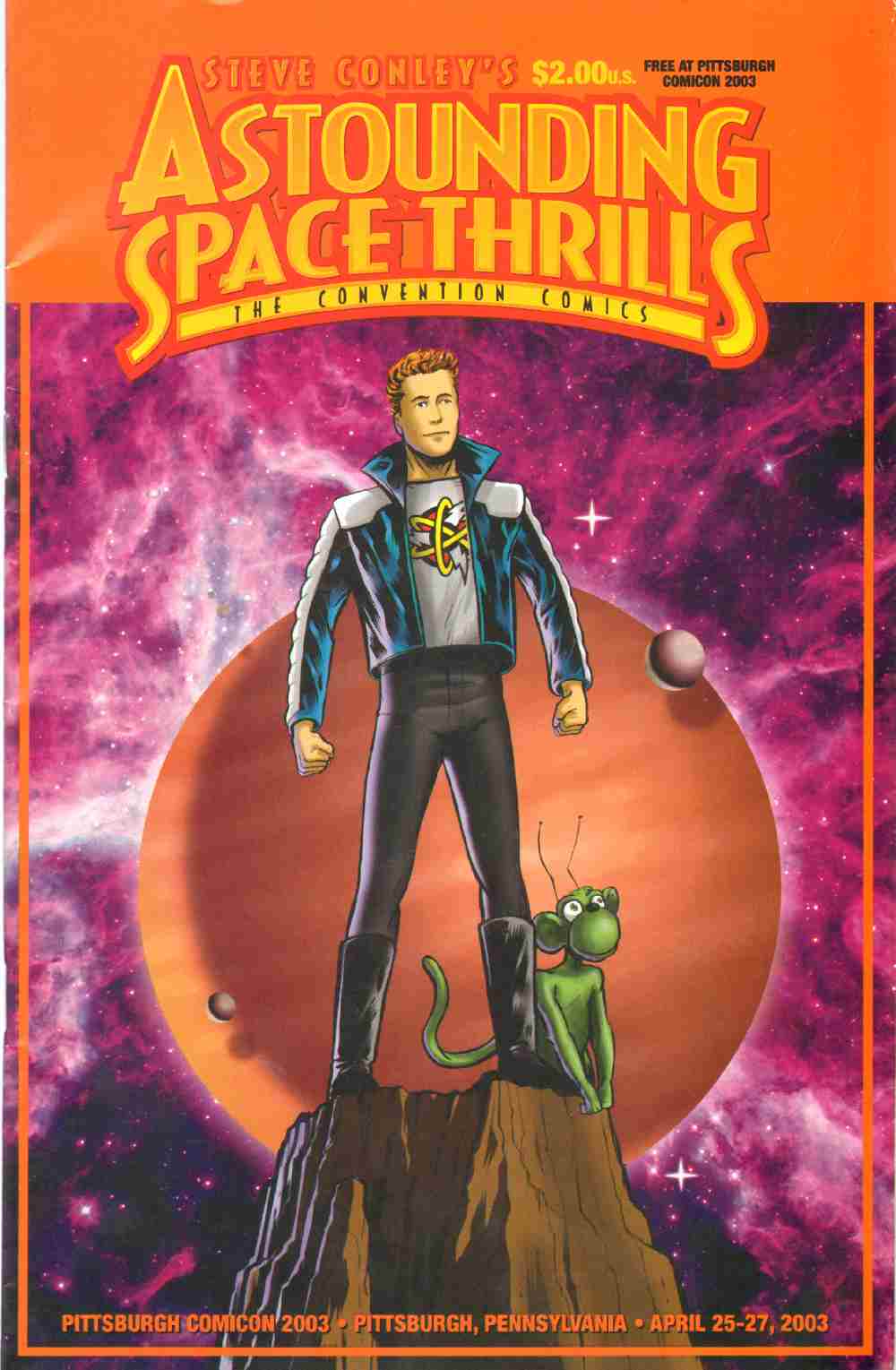 Image for STEVE CONLEY'S ASTOUNDING SPACE THRILLS The Convention Comics No. 2