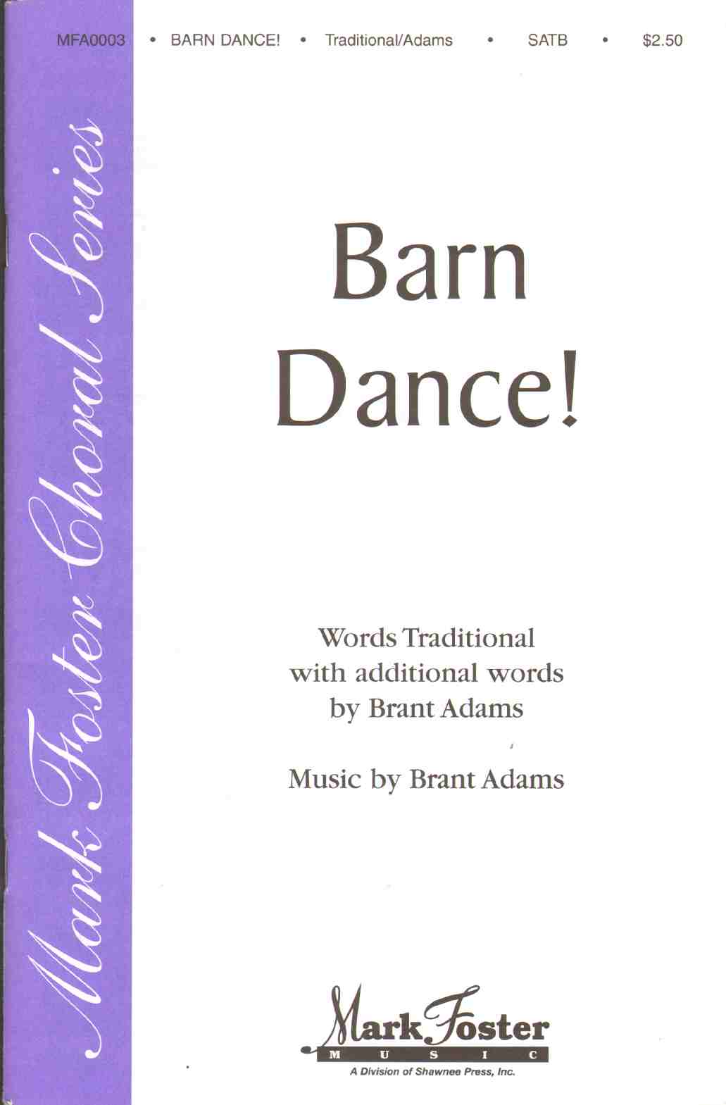 Image for BARN DANCE!  Words Traditional with Additional Words