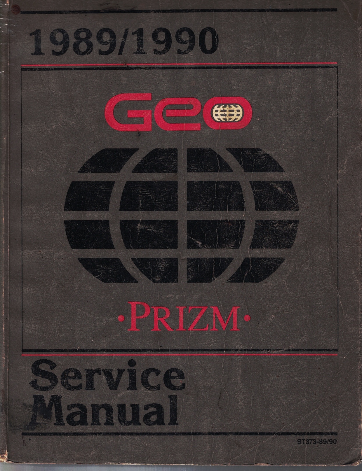Image for 1989 / 1990 Geo Prizm Service Manual - 2 Volume Set; includes the "Service Manual", and the "Electrical Diagnosis Service Manual Supplement"