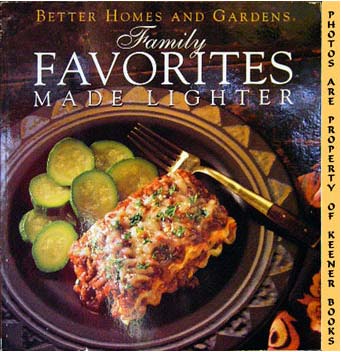 Image for Better Homes And Gardens Family Favorites Made Lighter