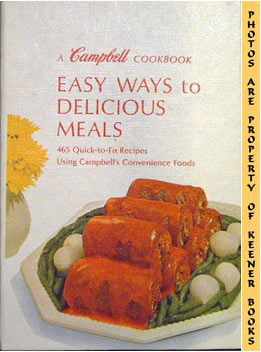 Image for Easy Ways To Delicious Meals: A Campbell Cookbook Series