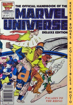 Image for The Official Handbook Of The Marvel Universe, Deluxe Edition: Vol. 2 No. 10, Sept 1986 * Paladin To The Rhino
