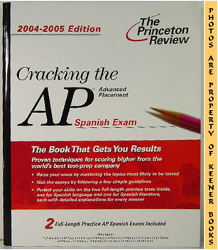 Image for Cracking The AP Spanish Exam (Advanced Placement 2004-2005)