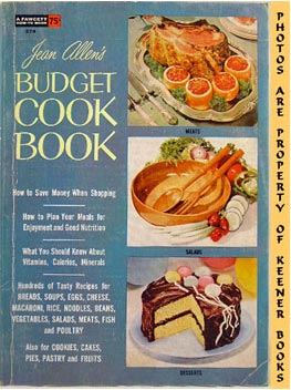 Image for Jean Allen's Budget Cook Book