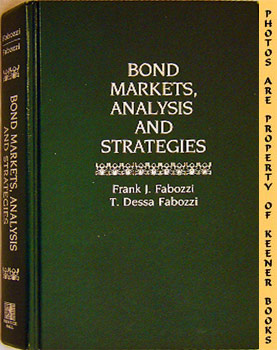 Image for Bond Markets, Analysis And Strategies
