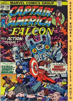 Image for Marvel Captain America And The Falcon: Nightshade Is Deadlier The Second Time Around! -- Vol. 1 No. 190, October 1975