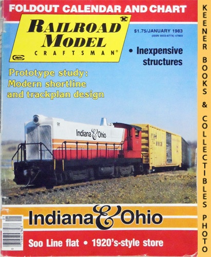 Image for Railroad Model Craftsman Magazine, January 1983 (Vol. 51, No. 8)