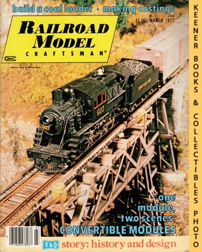 Image for Railroad Model Craftsman Magazine, March 1977 (Vol. 45, No. 10)