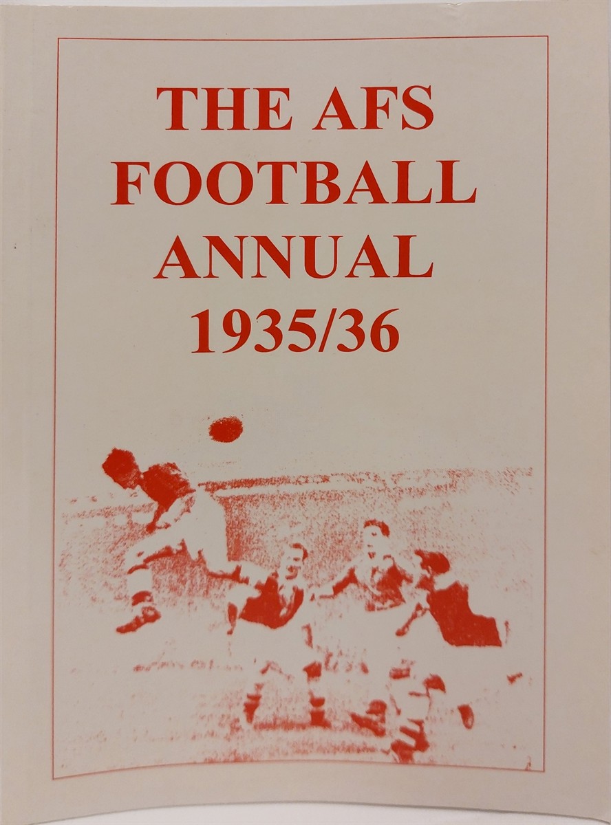 AFS - Association of Football Statisticians Annual 1935/36