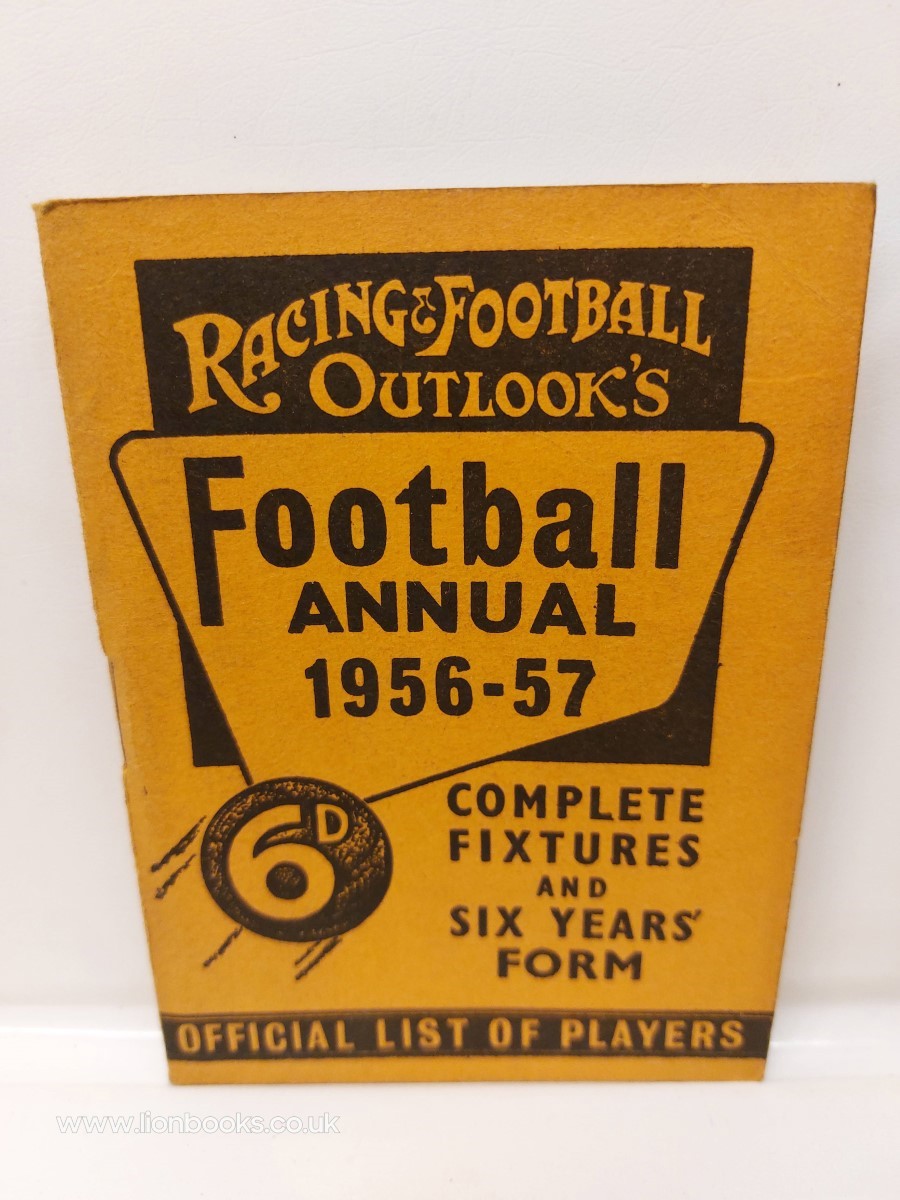 (RACING & FOOTBALL OUTLOOK) - Racing & Football Outlook's Football Annual 1956-57