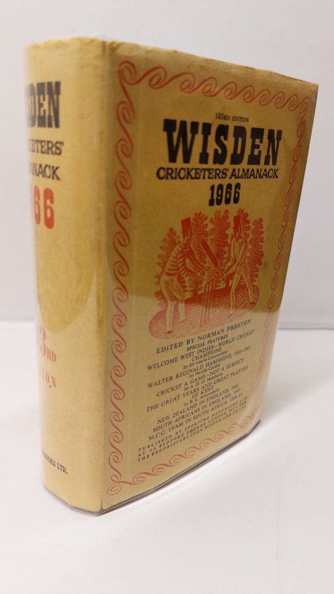 NORMAN PRESTON - Wisden Cricketers' Almanack 1966