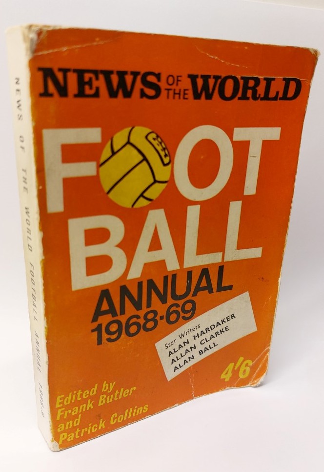 FRANK BUTLER - News of the World Football Annual 1968-69