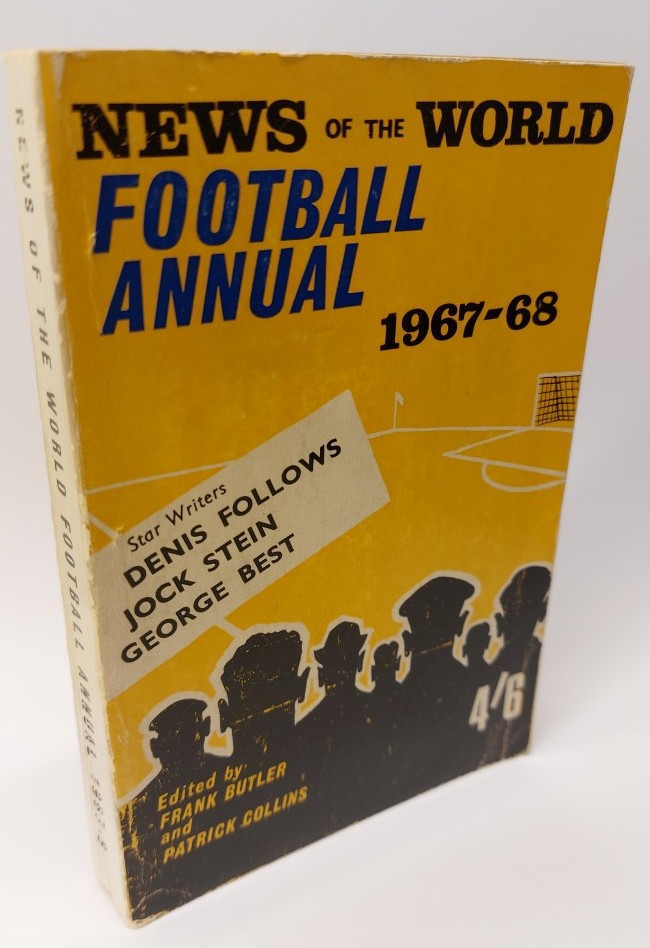 FRANK BUTLER - News of the World Football Annual 1967- 68
