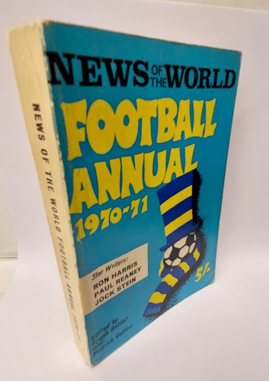 FRANK BUTLER - The News of the World Football Annual 1970-71