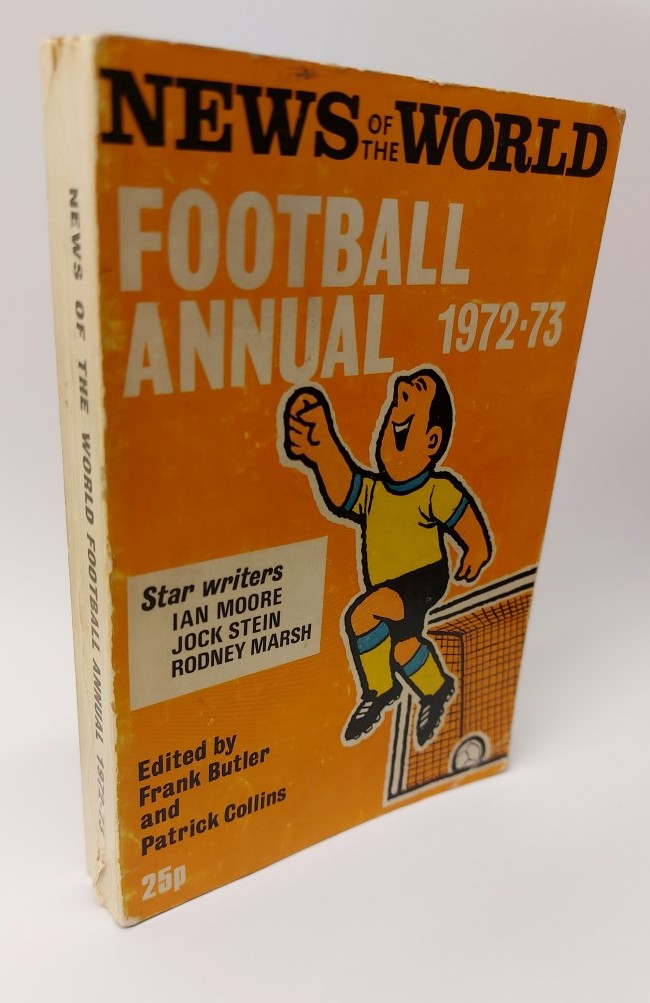 FRANK BUTLER - The News of the World Football Annual 1972-73
