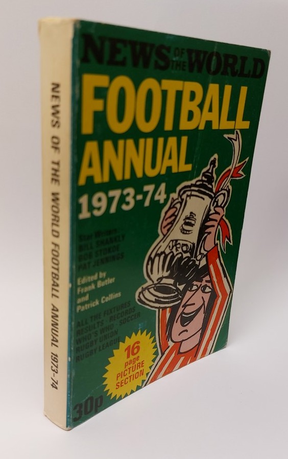 FRANK BUTLER - News of the World Football Annual 1973-74